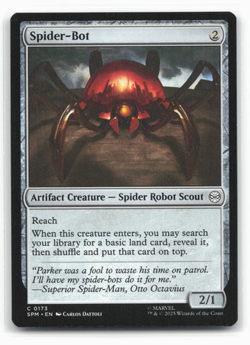 
Marvel's Spider-Man #173 Spider-Bot