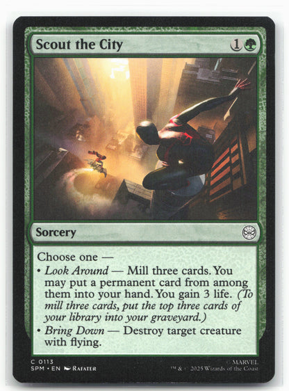 Marvel's Spider-Man #113 Scout the City