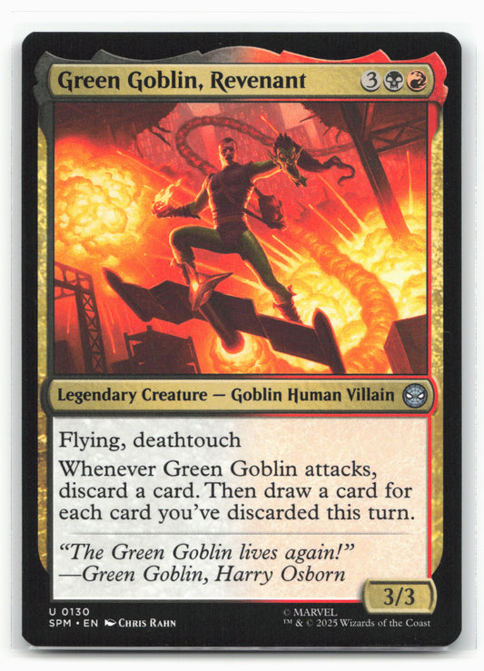 Marvel's Spider-Man #130 Green Goblin, Revenant