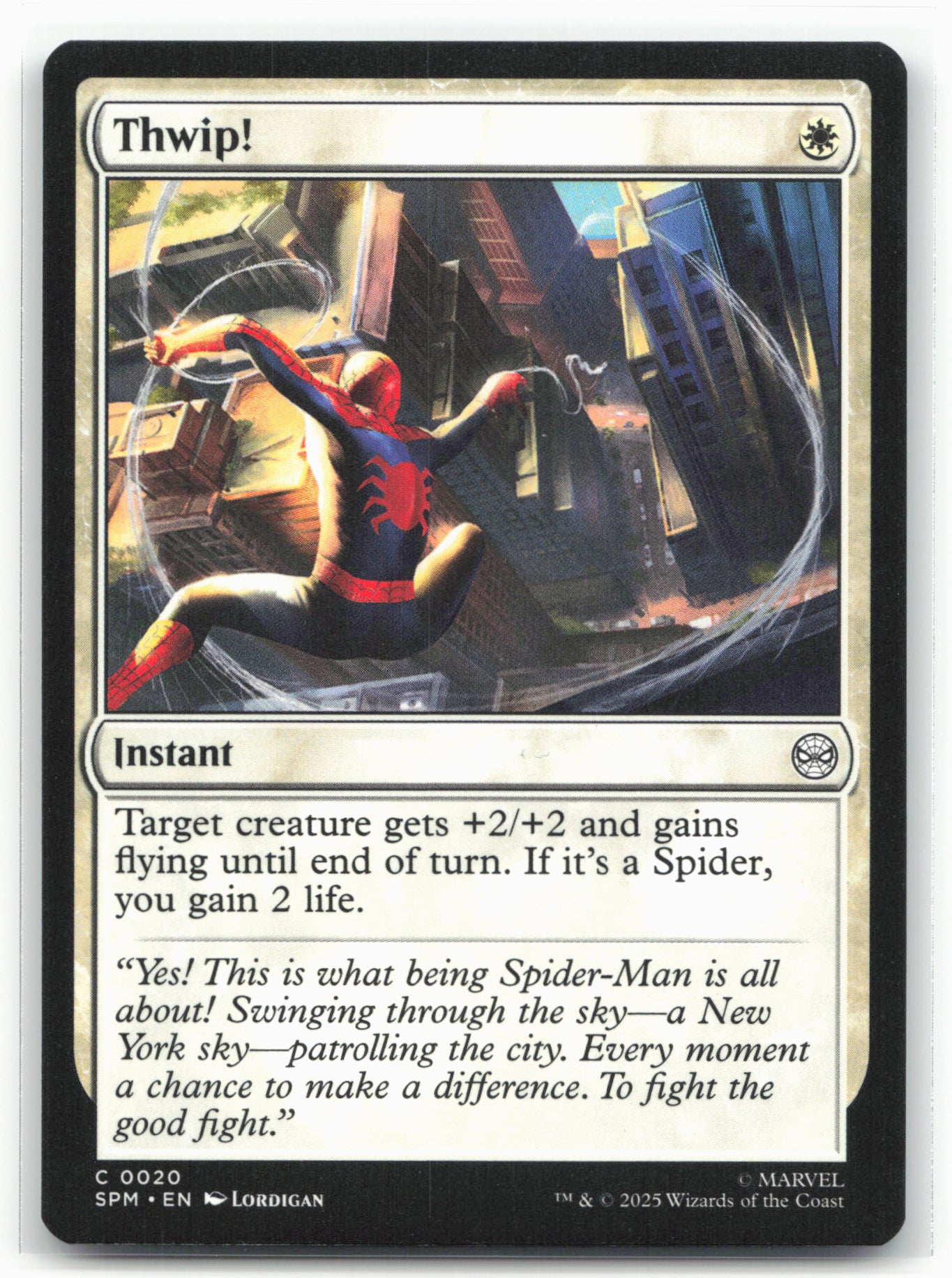 Marvel's Spider-Man #20 Thwip!