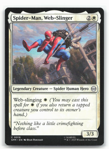 
Marvel's Spider-Man #16 Spider-Man, Web-Slinger