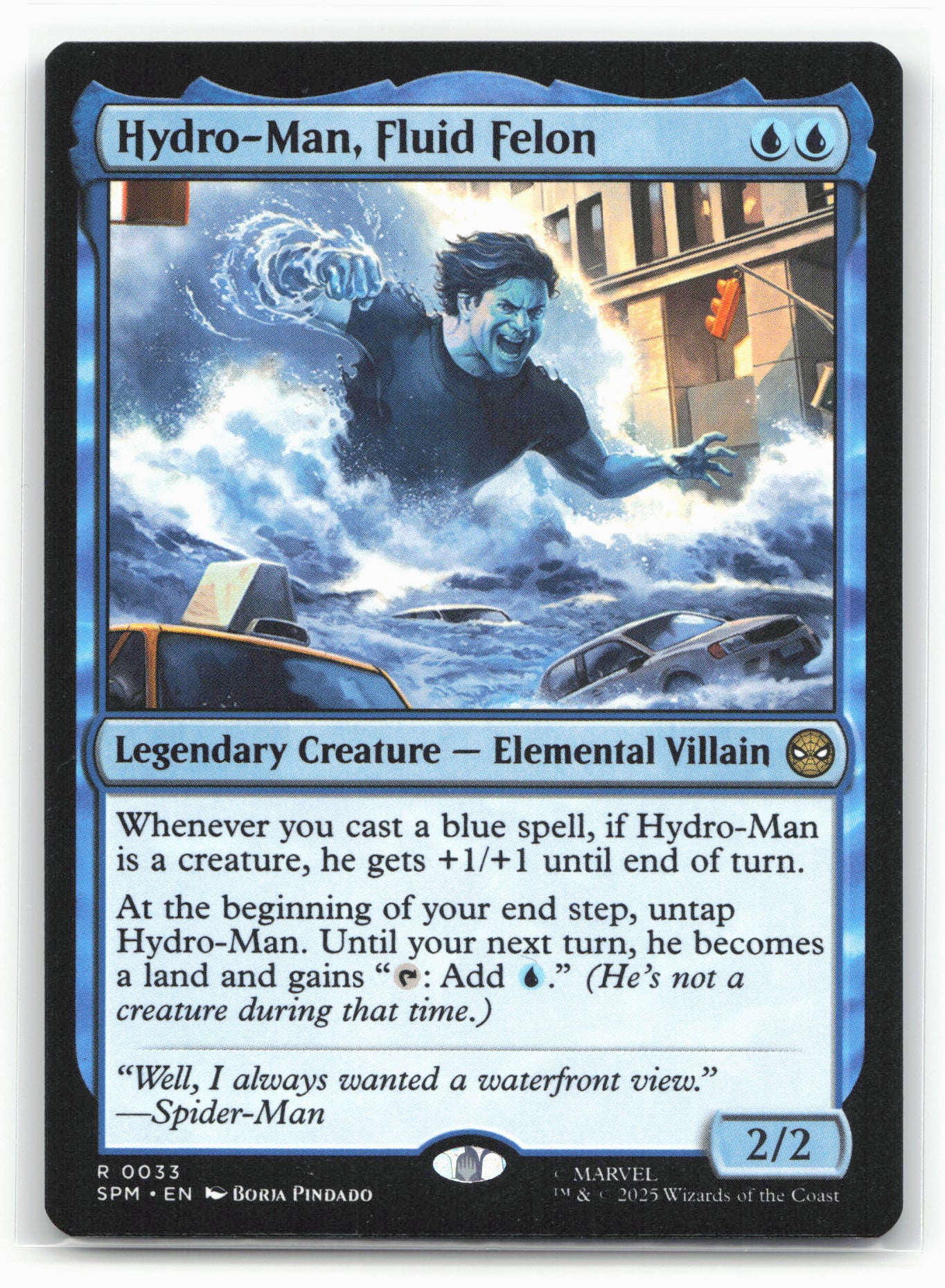 Marvel's Spider-Man #33 Hydro-Man, Fluid Felon