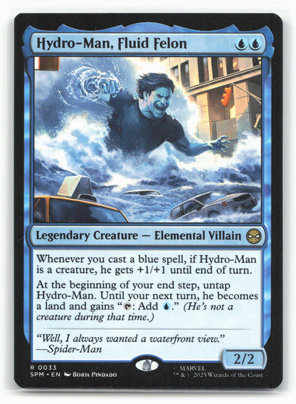 Marvel's Spider-Man #33 Hydro-Man, Fluid Felon