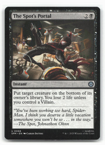
Marvel's Spider-Man #68 The Spot's Portal