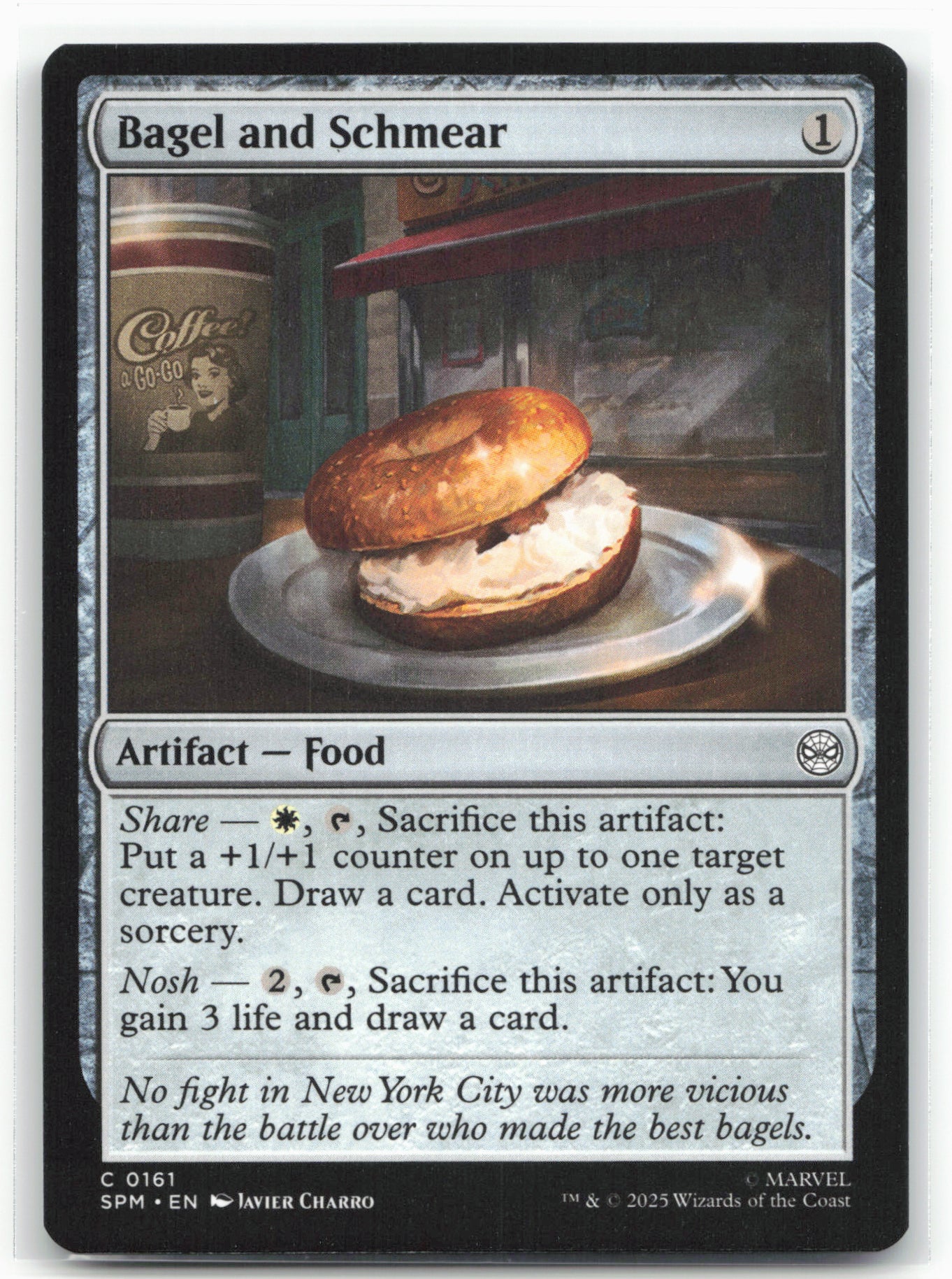 Marvel's Spider-Man #161 Bagel and Schmear