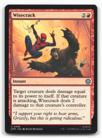 Marvel's Spider-Man #98 Wisecrack