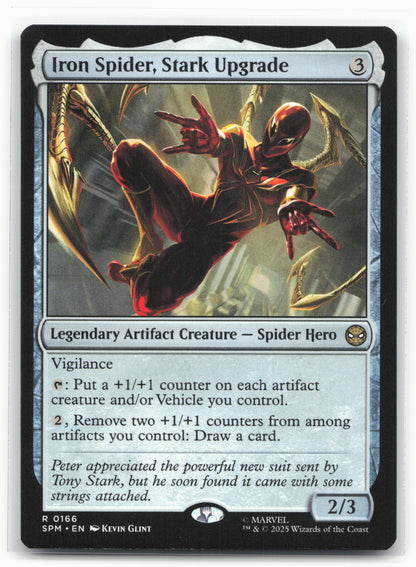 Marvel's Spider-Man #166 Iron Spider, Stark Upgrade