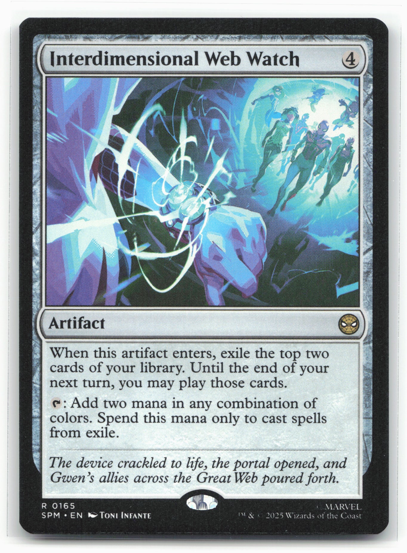 Marvel's Spider-Man #165 Interdimensional Web Watch