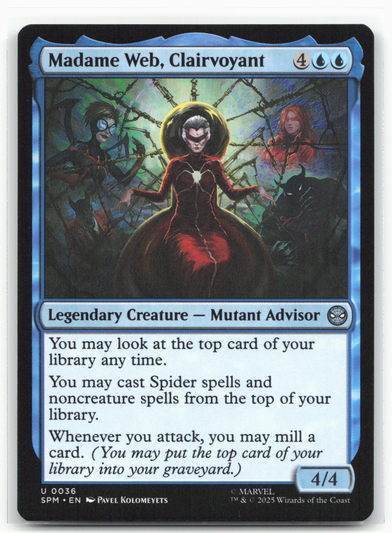 Marvel's Spider-Man #36 Madame Web, Clairvoyant