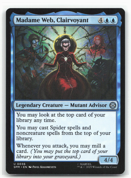 Marvel's Spider-Man #36 Madame Web, Clairvoyant