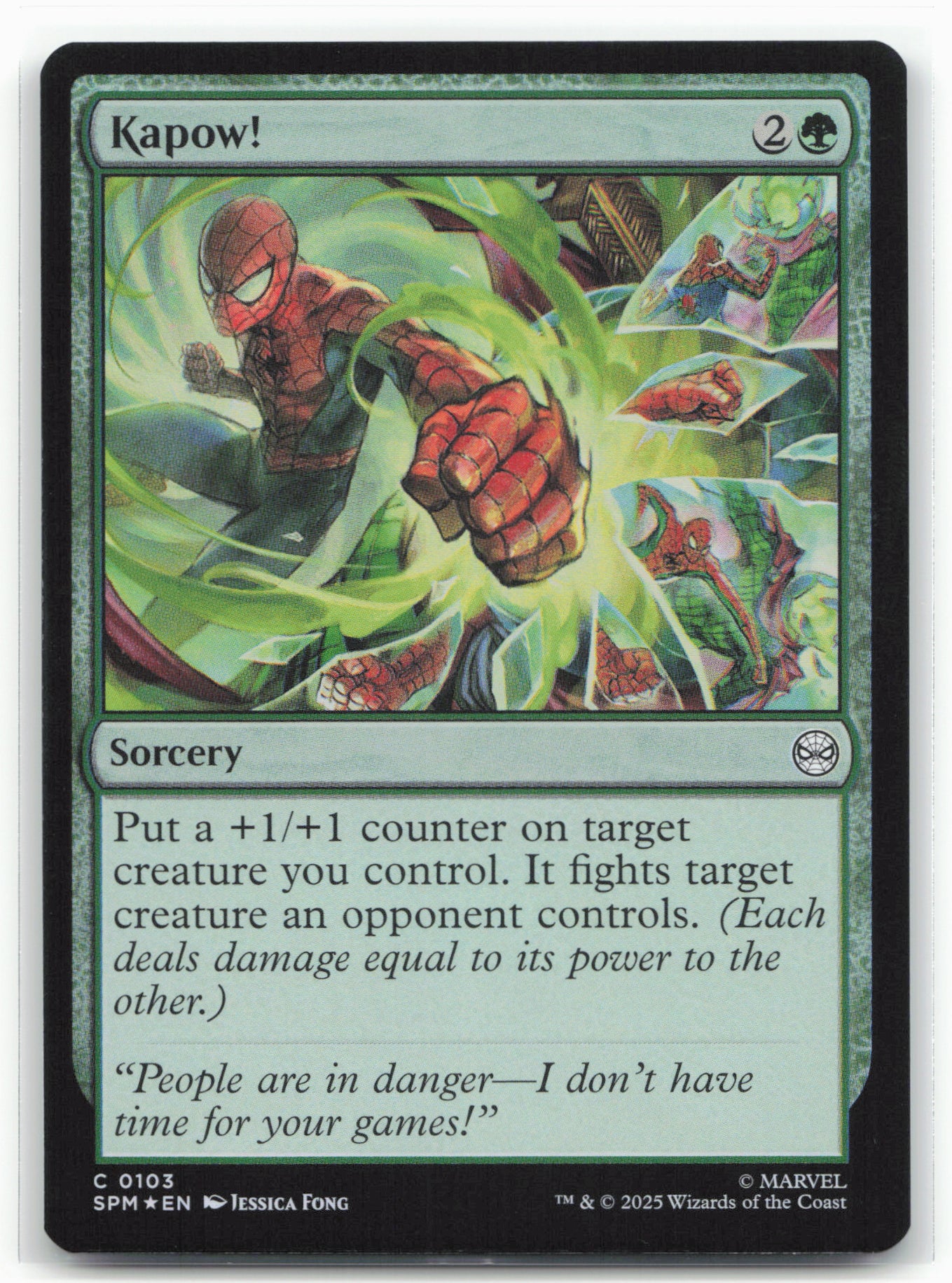 Marvel's Spider-Man #103 Kapow! Foil