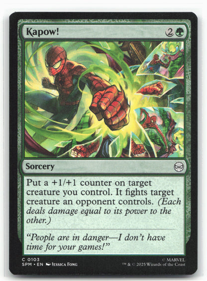 Marvel's Spider-Man #103 Kapow!