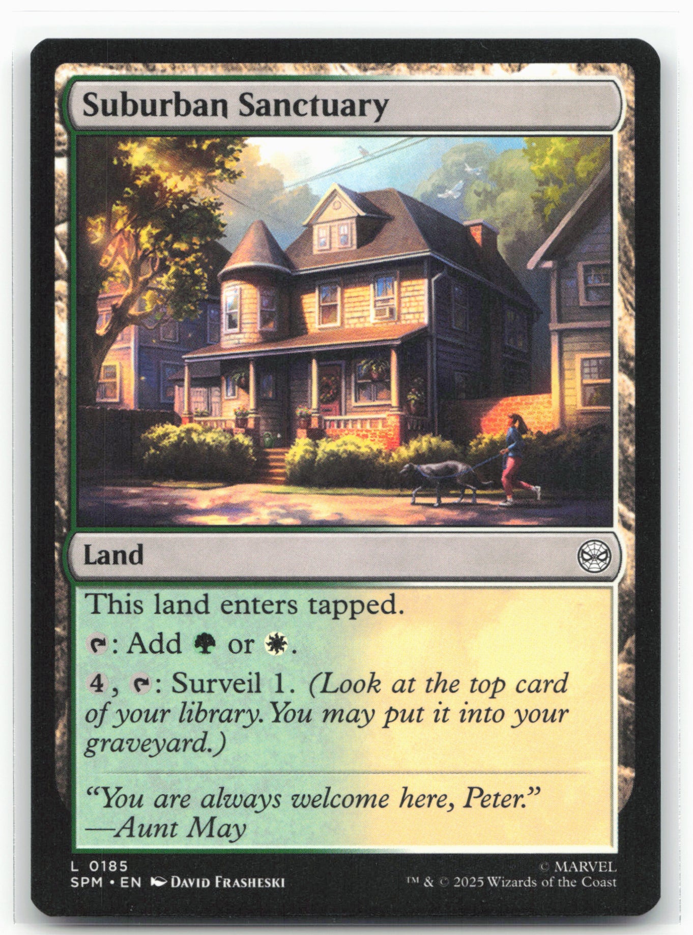 Marvel's Spider-Man #185 Suburban Sanctuary