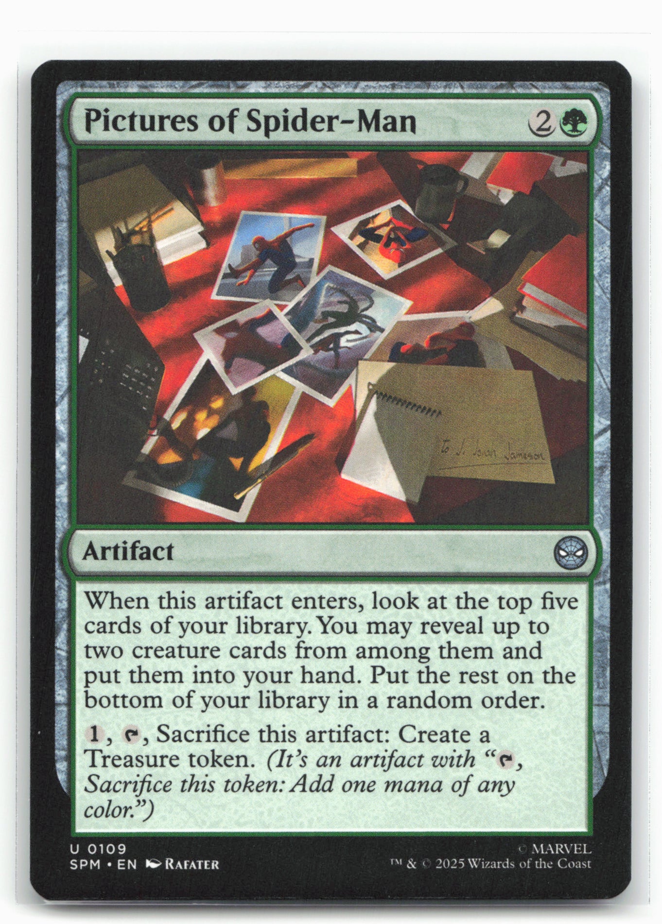 Marvel's Spider-Man #109 Pictures of Spider-Man