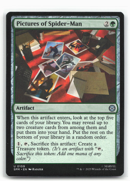 Marvel's Spider-Man #109 Pictures of Spider-Man