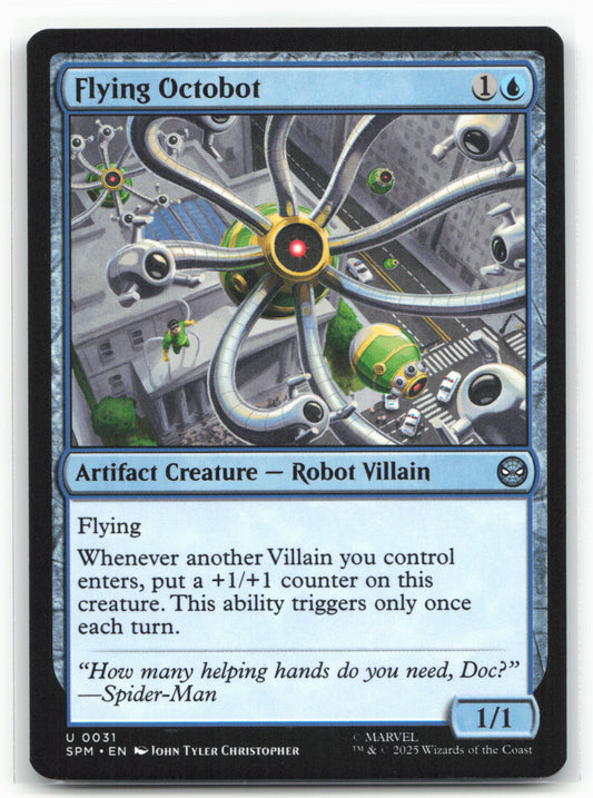 Marvel's Spider-Man #31 Flying Octobot