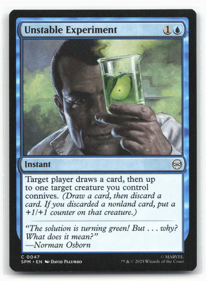 Marvel's Spider-Man #47 Unstable Experiment