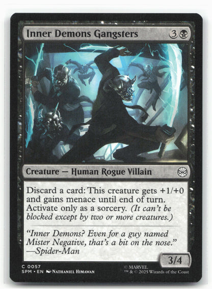 Marvel's Spider-Man #57 Inner Demons Gangsters