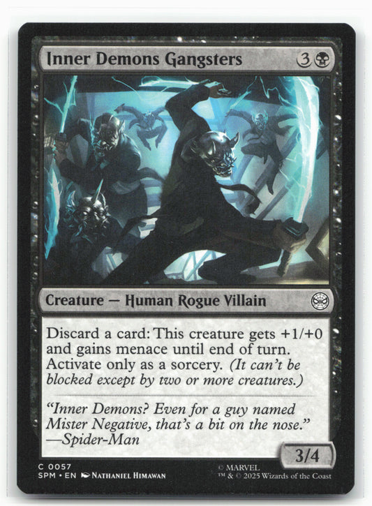 Marvel's Spider-Man #57 Inner Demons Gangsters