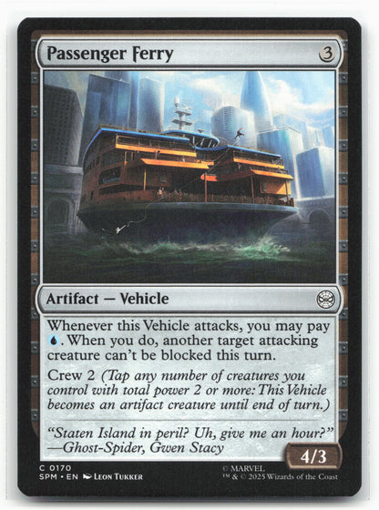 Marvel's Spider-Man #170 Passenger Ferry