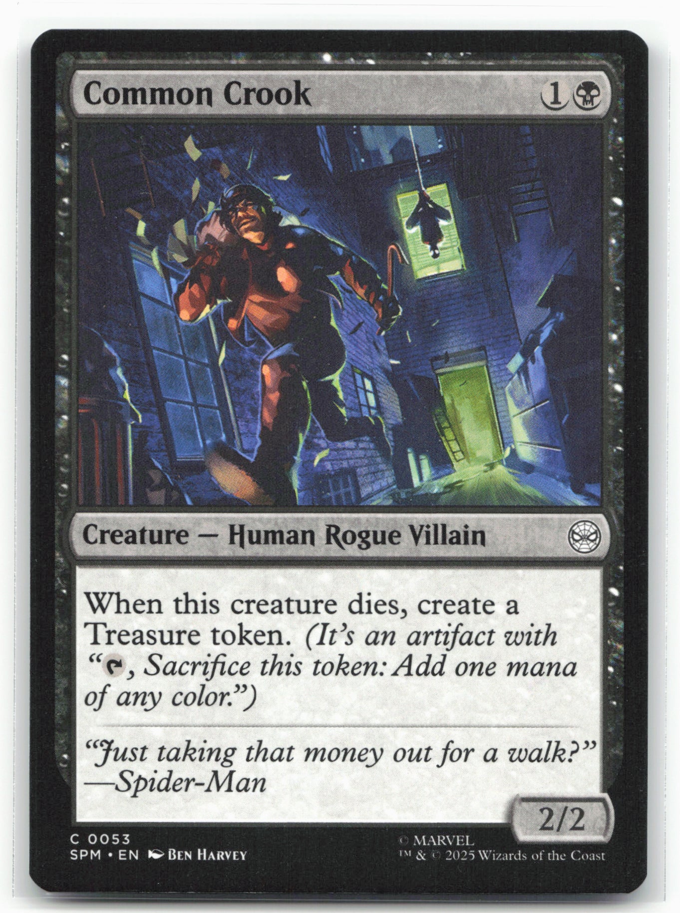 Marvel's Spider-Man #53 Common Crook