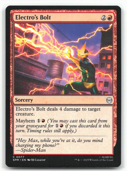 Marvel's Spider-Man #77 Electro's Bolt