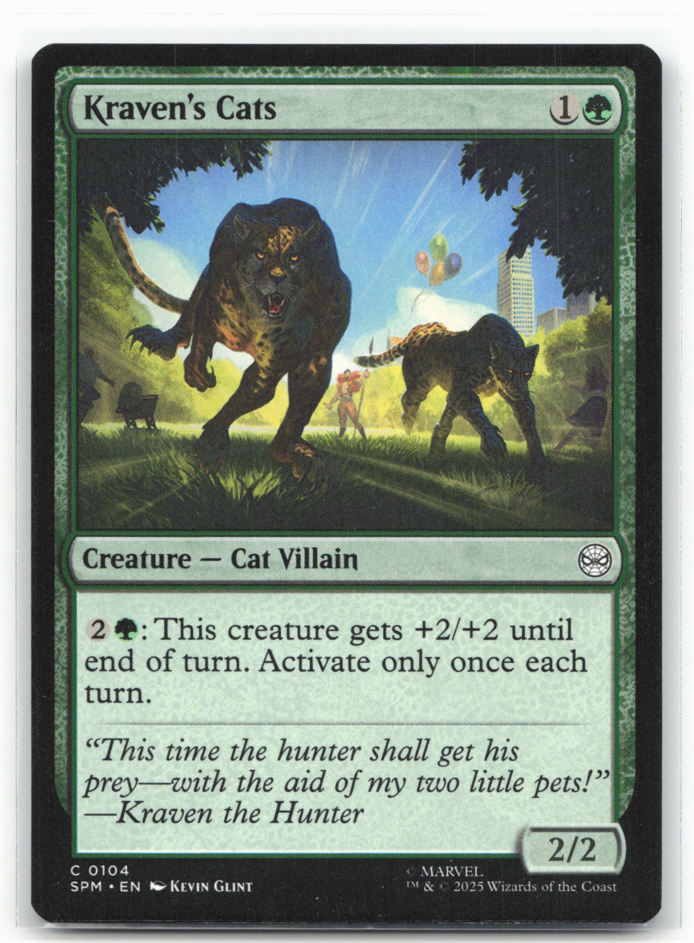 Marvel's Spider-Man #104 Kraven's Cats