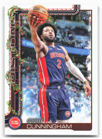 2025-26 Topps Holiday #H32 Cade Cunningham