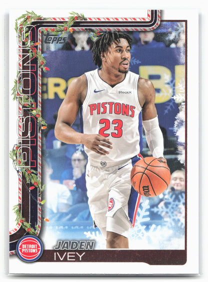 2025-26 Topps Holiday #H37 Jaden Ivey