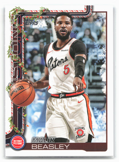 2025-26 Topps Holiday #H35 Malik Beasley