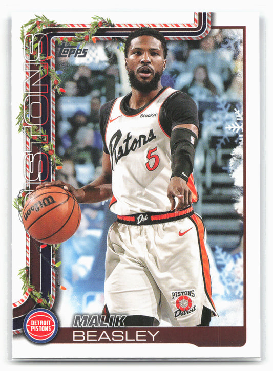 2025-26 Topps Holiday #H35 Malik Beasley