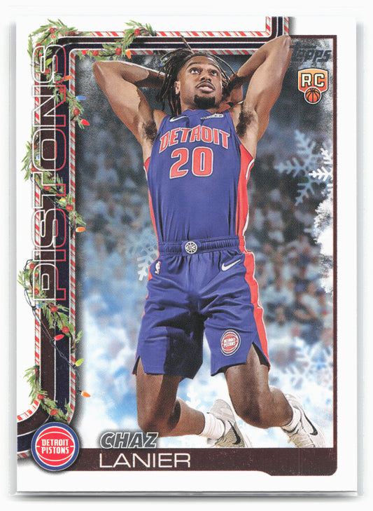 2025-26 Topps Holiday #H197 Chaz Lanier