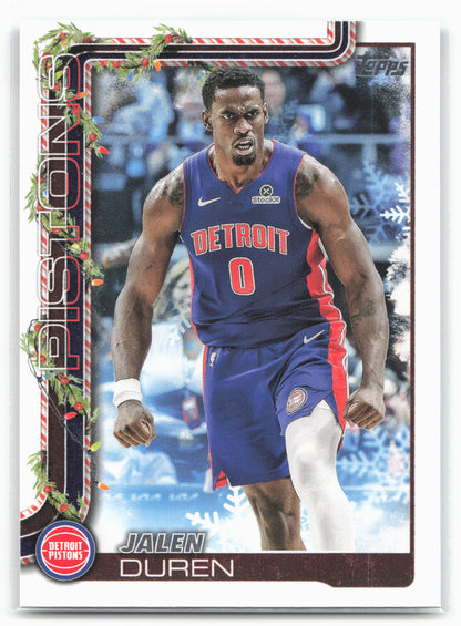 2025-26 Topps Holiday #H33 Jalen Duren