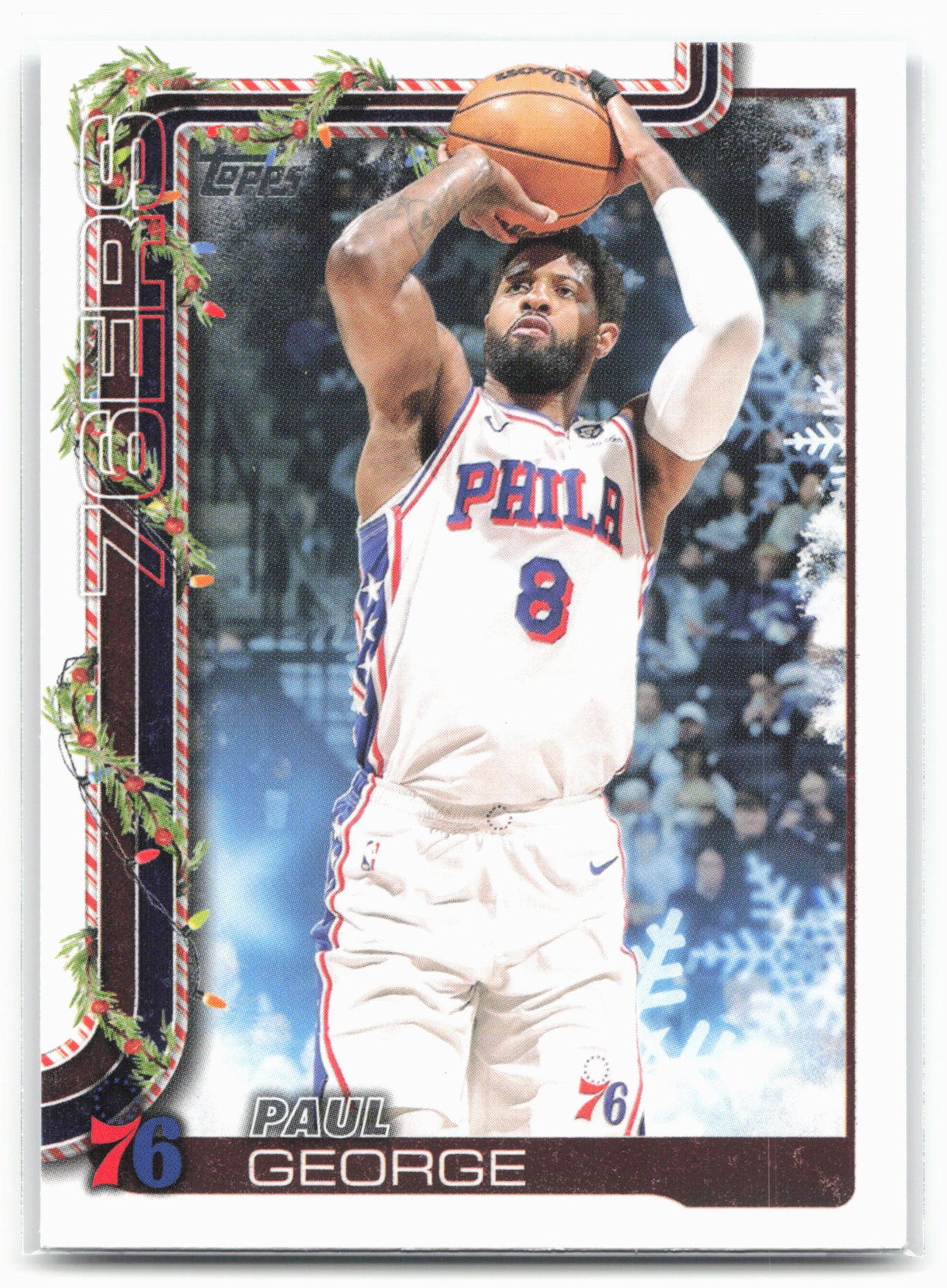 2025-26 Topps Holiday #H19 Paul George