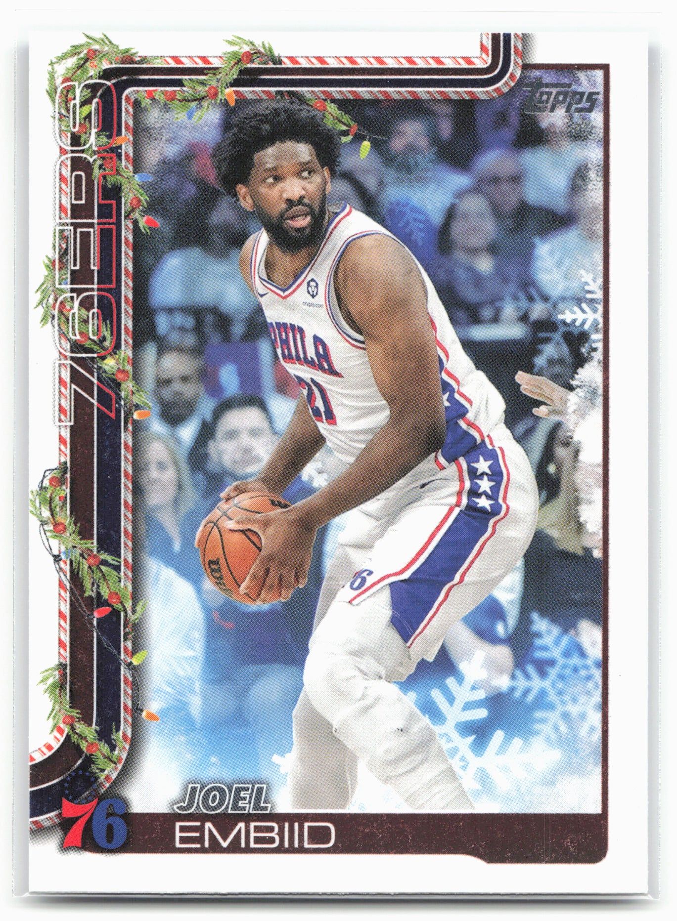 2025-26 Topps Holiday #H18 Joel Embiid