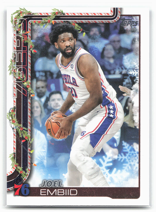 2025-26 Topps Holiday #H18 Joel Embiid