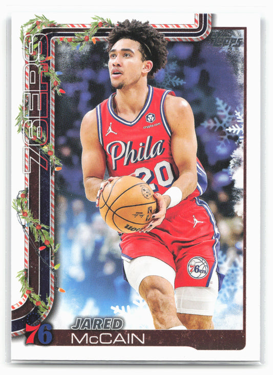 2025-26 Topps Holiday #H20 Jared McCain