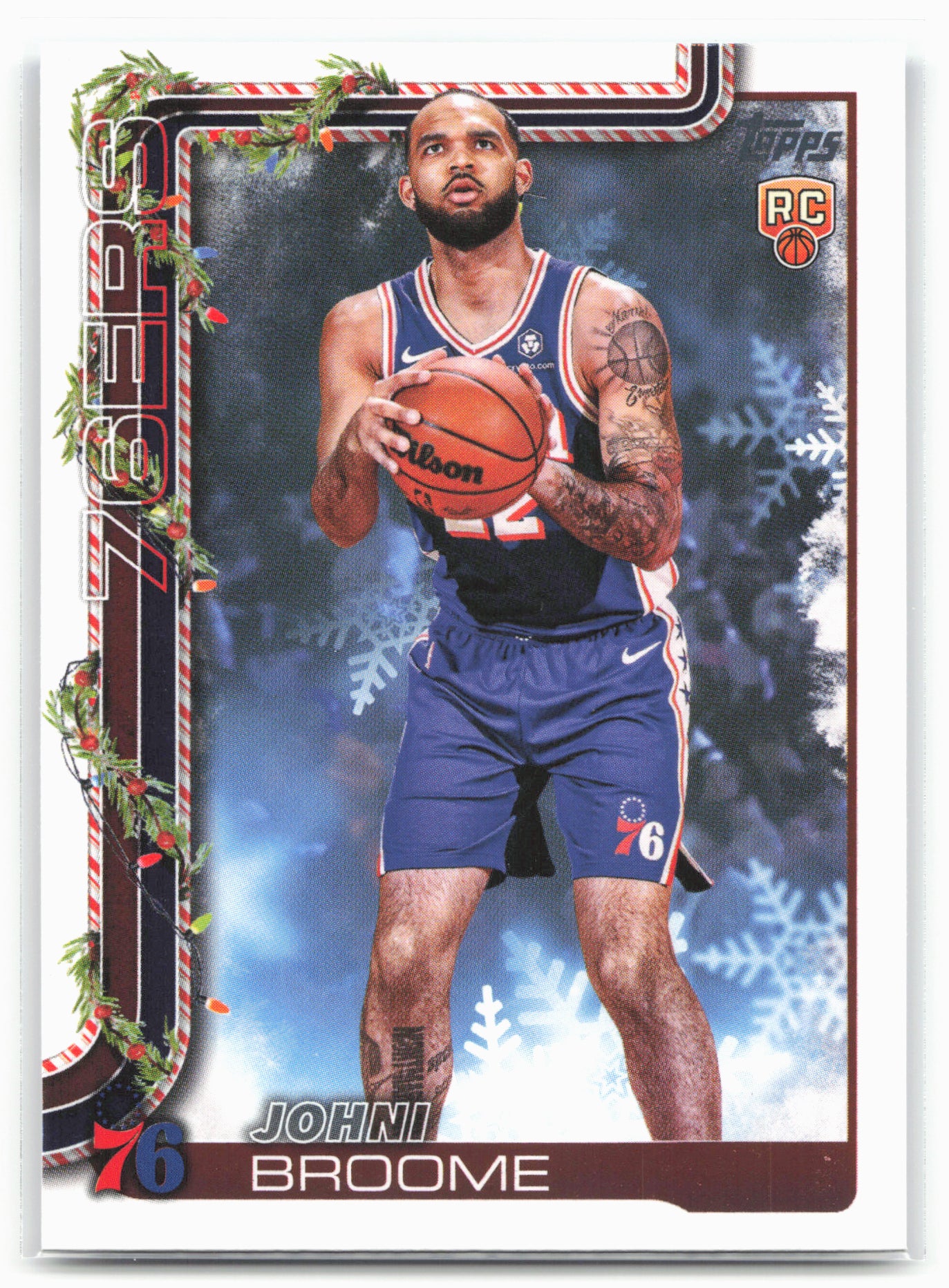 2025-26 Topps Holiday #H195 Johni Broome