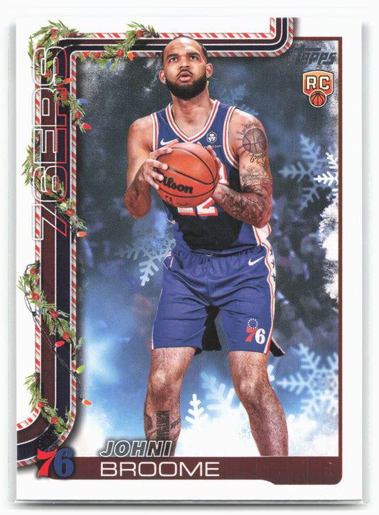 2025-26 Topps Holiday #H195 Johni Broome