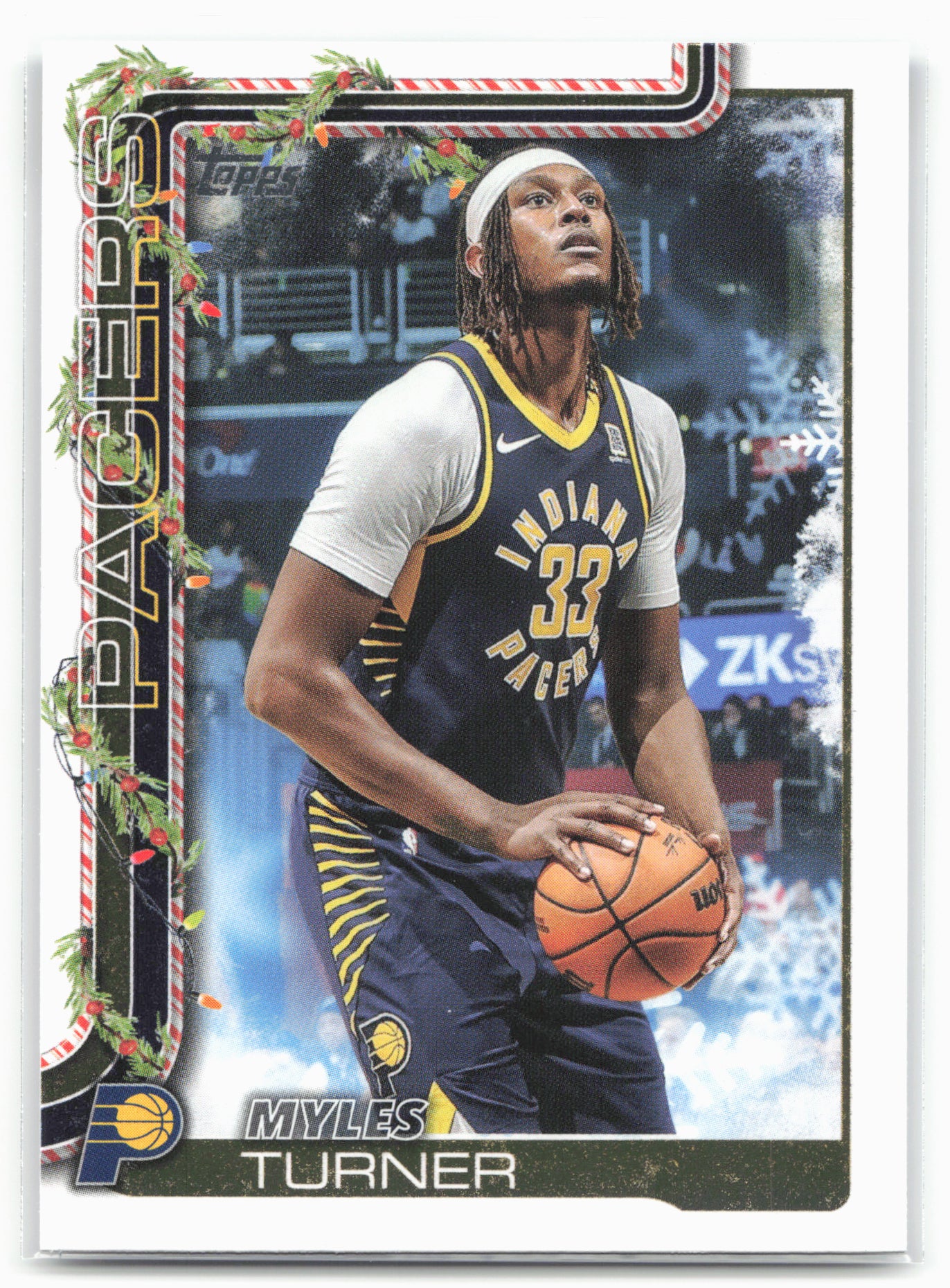 2025-26 Topps Holiday #H40 Myles Turner