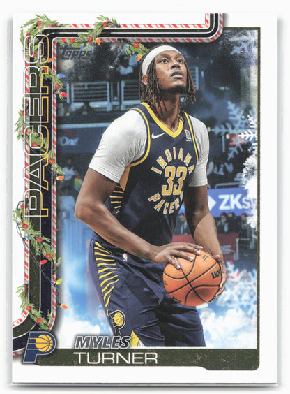 2025-26 Topps Holiday #H40 Myles Turner