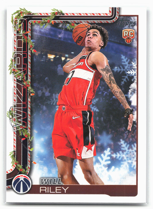 2025-26 Topps Holiday #H181 Will Riley