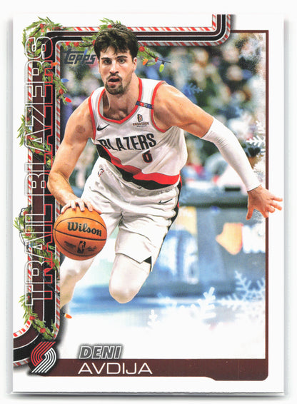 2025-26 Topps Holiday #H99 Deni Avdija