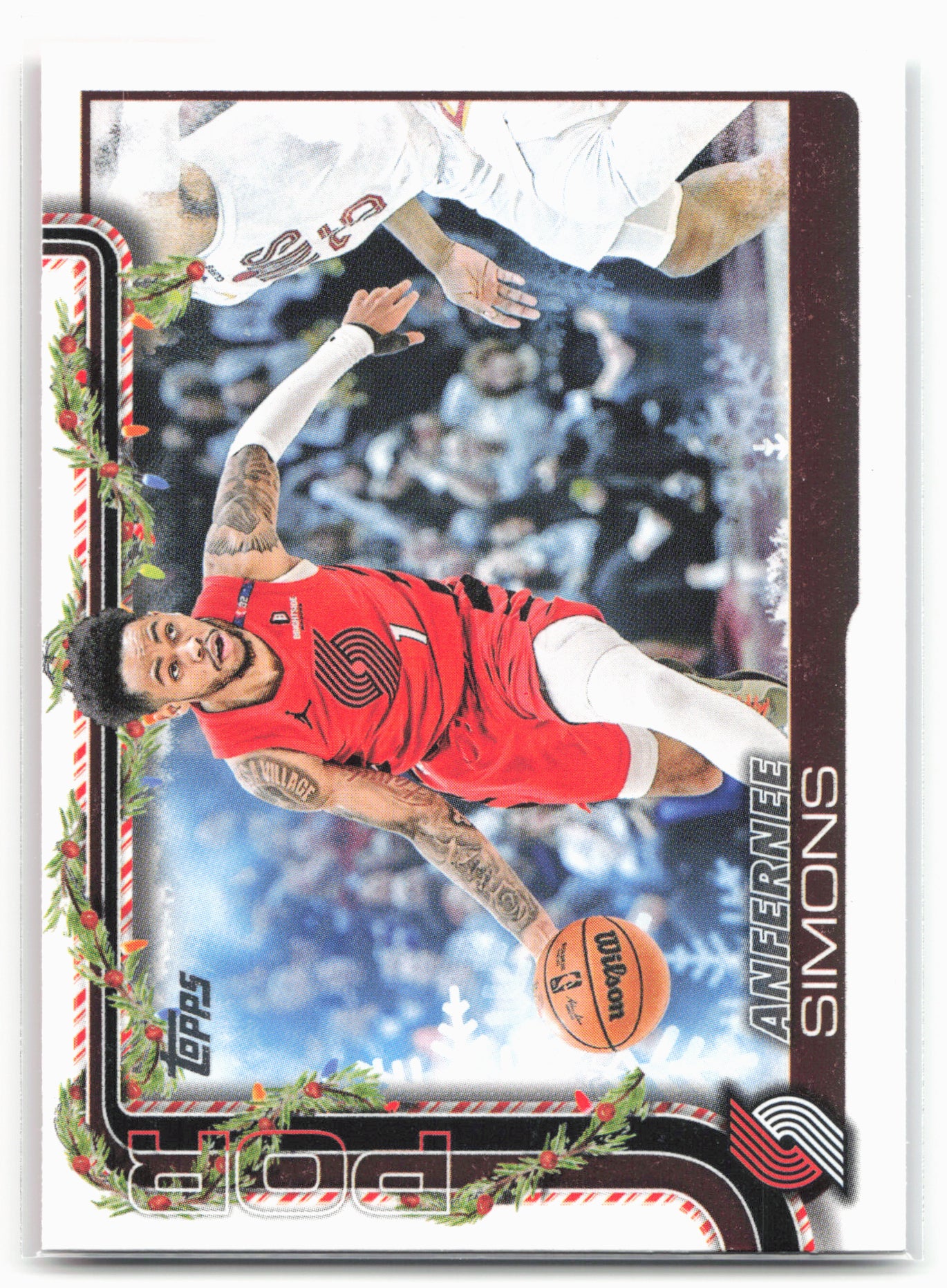 2025-26 Topps Holiday #H97 Anfernee Simons