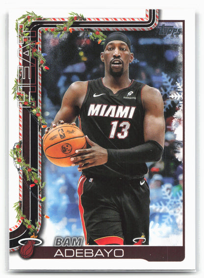2025-26 Topps Holiday #H60 Bam Adebayo