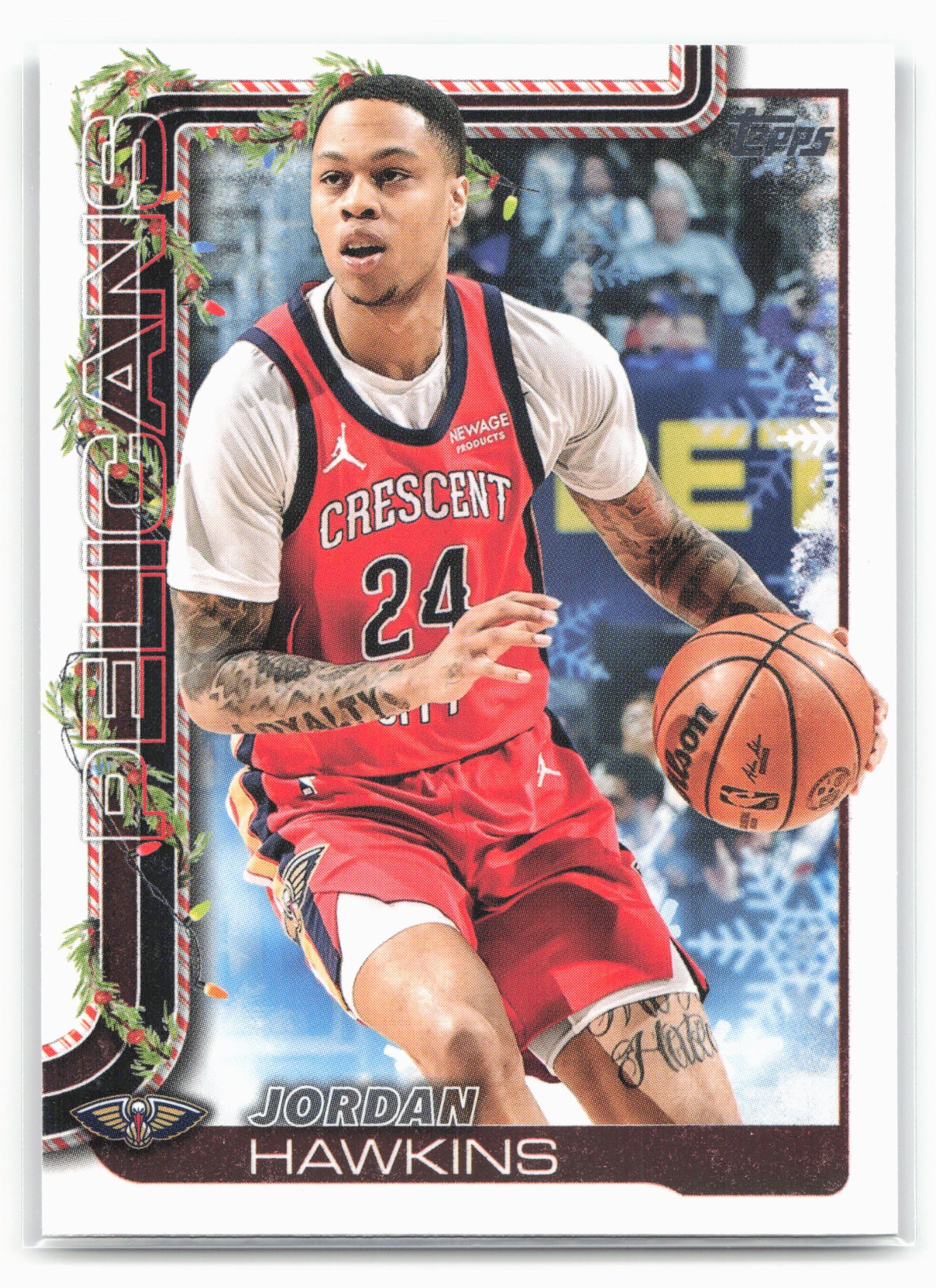 2025-26 Topps Holiday #H151 Jordan Hawkins