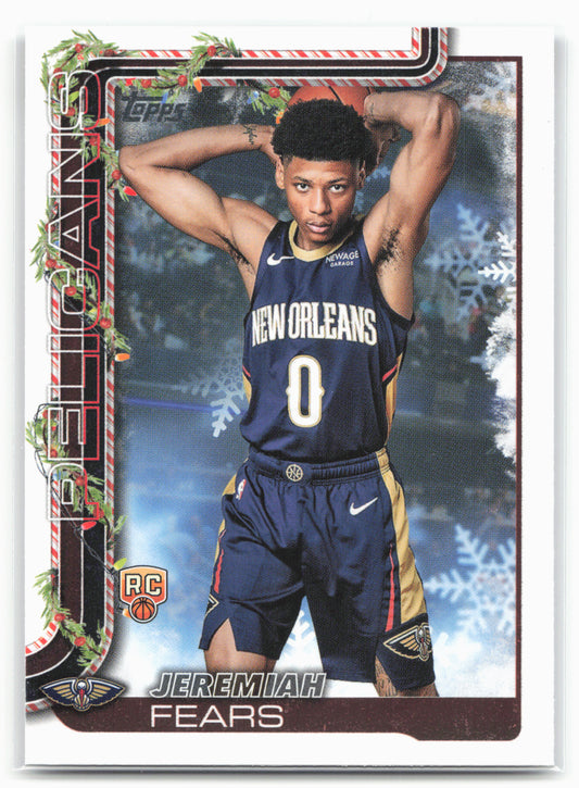 2025-26 Topps Holiday #H167 Jeremiah Fears