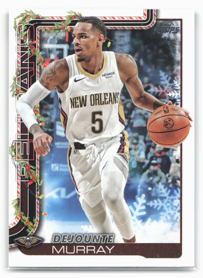 2025-26 Topps Holiday #H154 Dejounte Murray