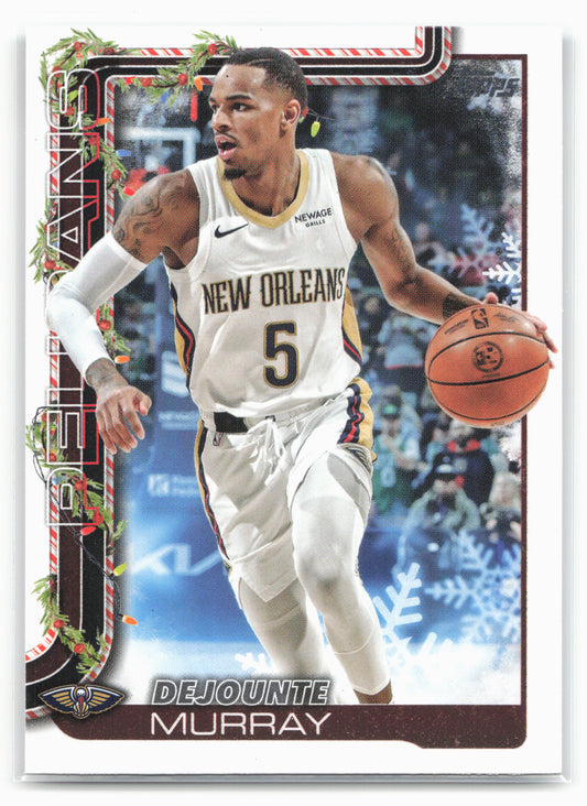 2025-26 Topps Holiday #H154 Dejounte Murray