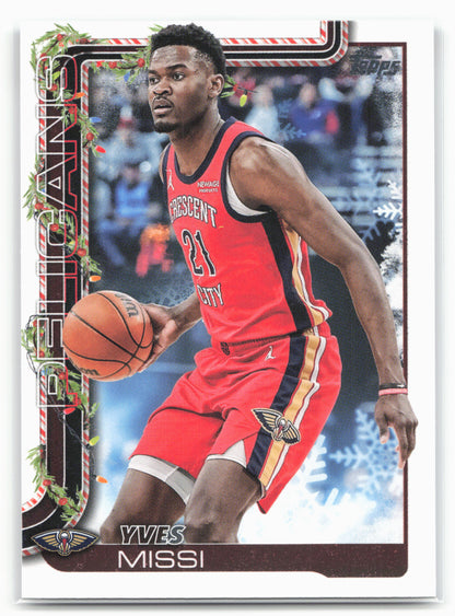 2025-26 Topps Holiday #H153 Yves Missi